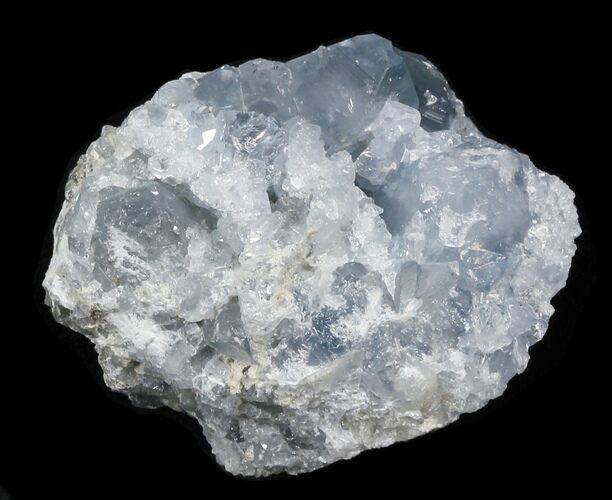 Blue Celestine (Celestite) Crystal Cluster - Madagascar #31248